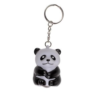 merkloos Squeeze Panda Sleutelhanger 6cm 1 Stuks