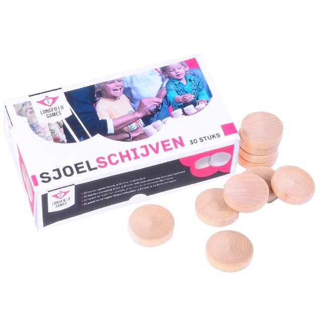merkloos Sjoelschijven 30 Stuks