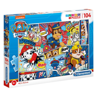 Scala Clementoni Paw Patrol Puzzel 104 Stuks 6+ Jaar