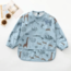 SFT-products Baby Slab met Lange Mouwen - Blauw Safari Dieren - MEDIUM 2 t/m 3 Jaar