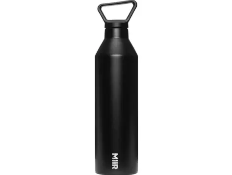 MiiR Narrow Mouth Bottle, Double Wall 23oz - Black