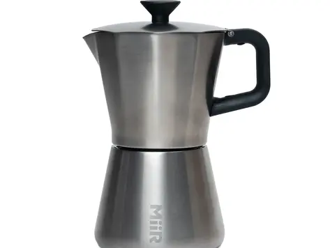 MiiR New Standard Moka Pot 10oz - Stainless Steel