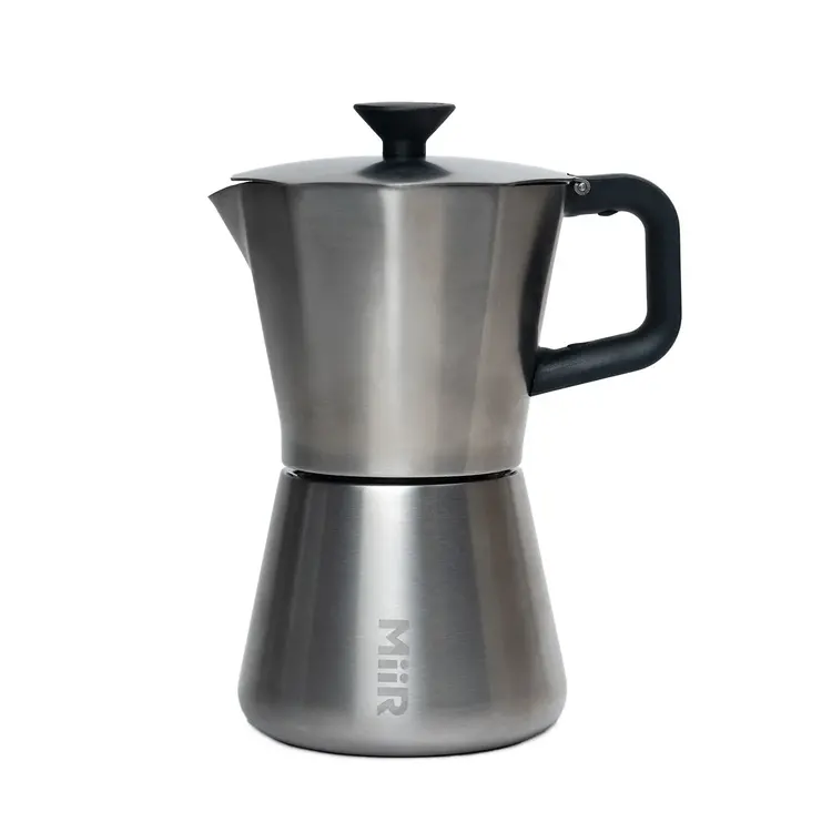MiiR New Standard Moka Pot 10oz - Stainless Steel