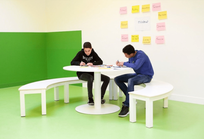 Onze donatie aan supermarkt FRIS en Studiezalen
