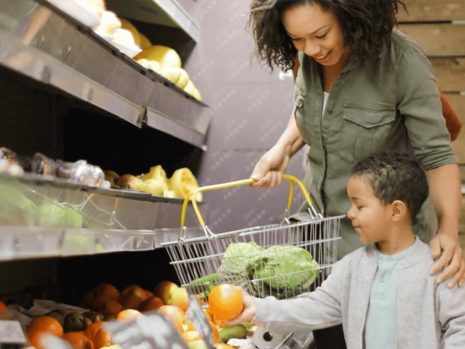 Donatie aan FRIS supermarkt