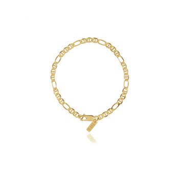 T.I.T.S. Anchor Chain Bracelet Goud