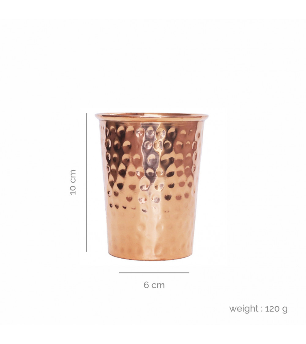 Forrest & Love Forrest & Love Hammered Copper Cup