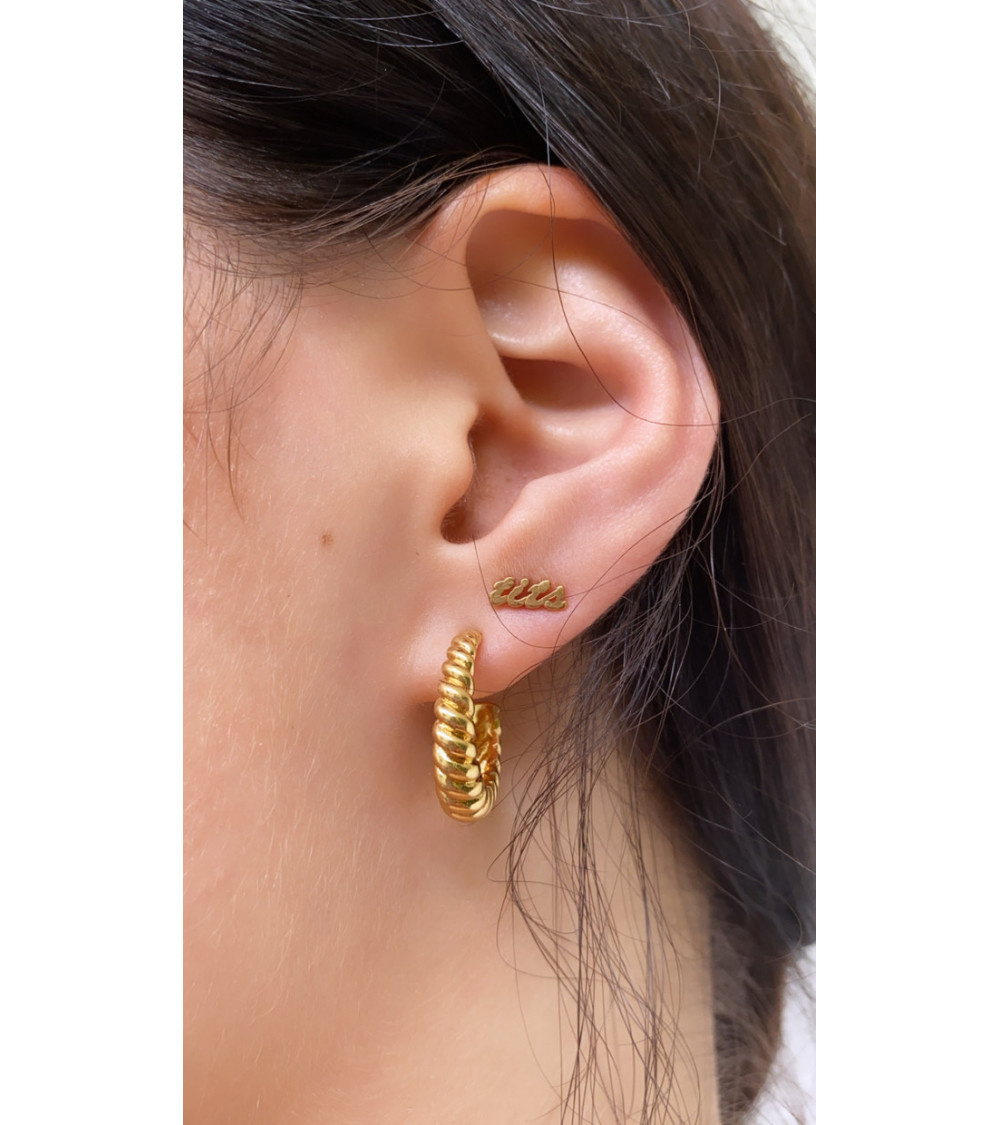 T.I.T.S. T.I.T.S. Tits Stud Gold