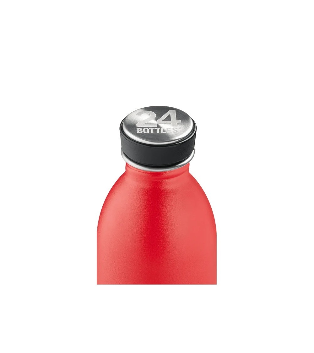 24Bottles 24 Bottles Urban Bottle Stone Hot Red 500ml