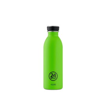 24Bottles Urban Bottle Waterfles Lime Green -500ml
