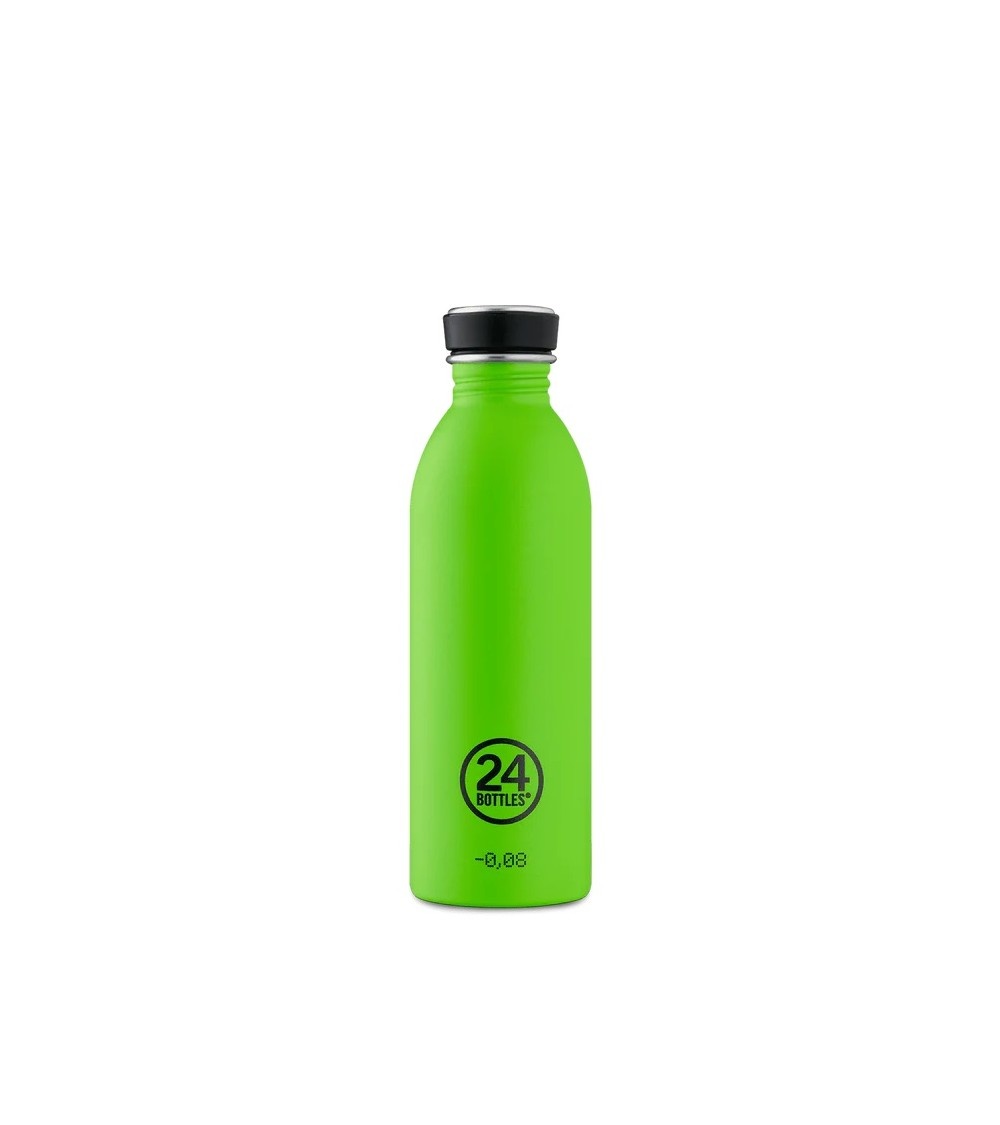 24Bottles 24 Bottles Urban Bottle Waterfles Stone Lime Green -500ml