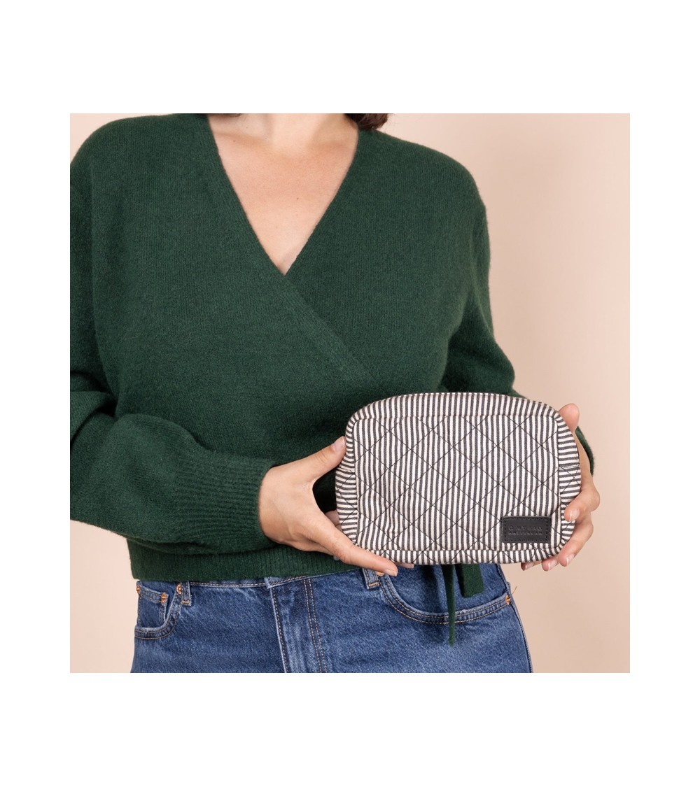 O My Bag O My Bag Bella Pouch Cotton Black Classic Leather