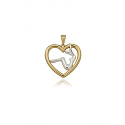 T.I.T.S. Heart Body Pendant