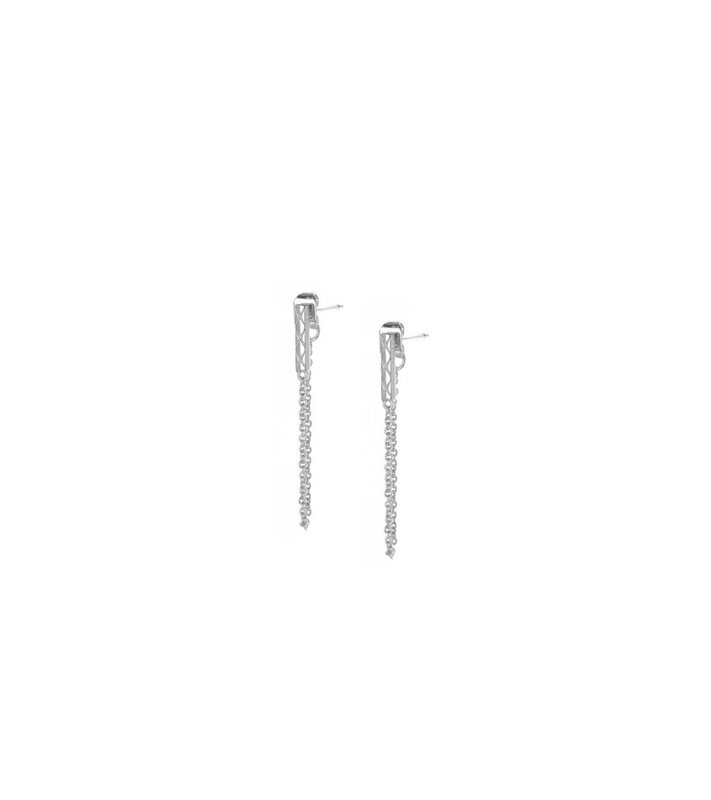 Riverstones Riverstones Metropolis Earrings Silver