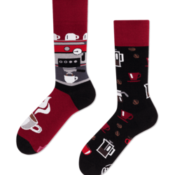 Many Mornings Dark Espresso Socks