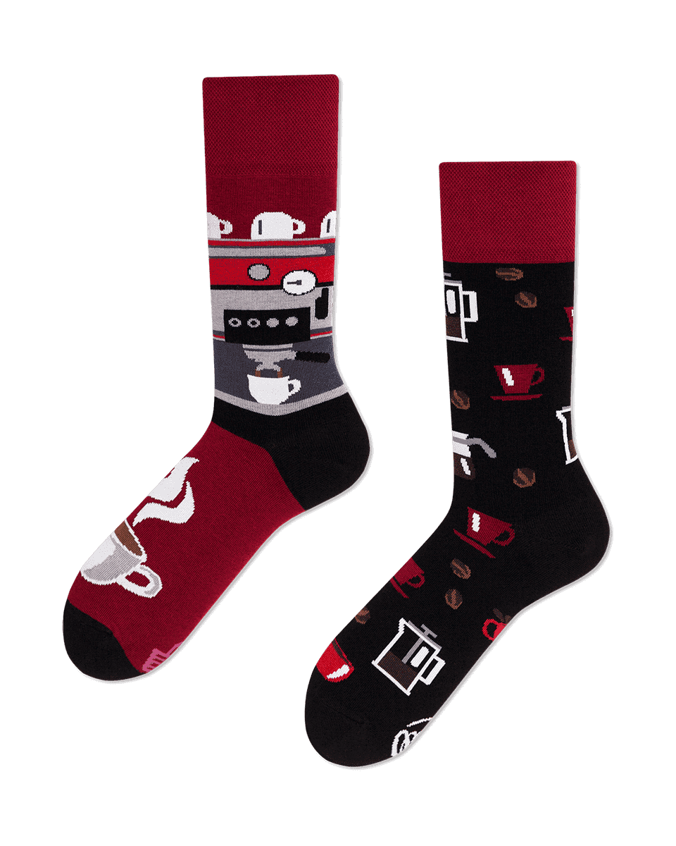 Many Mornings Many Mornings Dark Espresso Socks