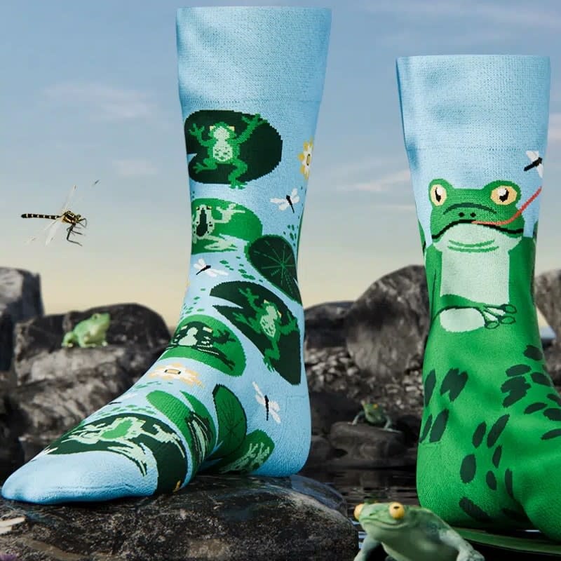 Many Mornings Many Mornings Froggy Frog Sokken