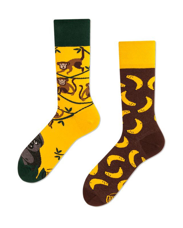 Many Mornings Many Mornings Monkey Business Socks
