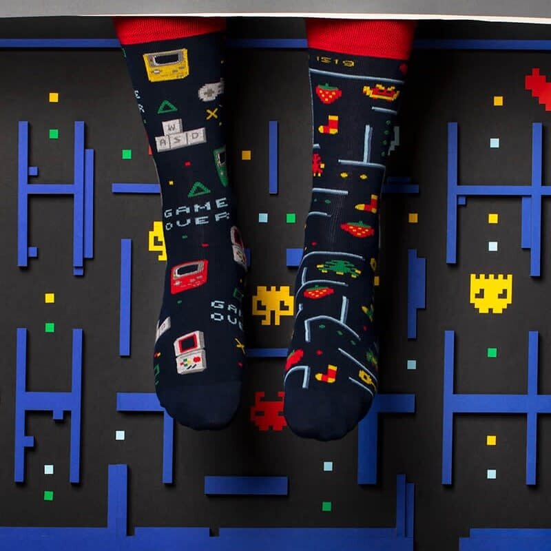 Many Mornings Many Mornings Game Over Socks