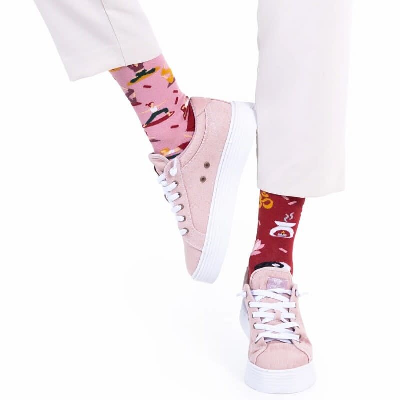 Many Mornings Many Mornings Namaste Socks