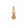 T.I.T.S. TITS Curvy Body Pendant Gold