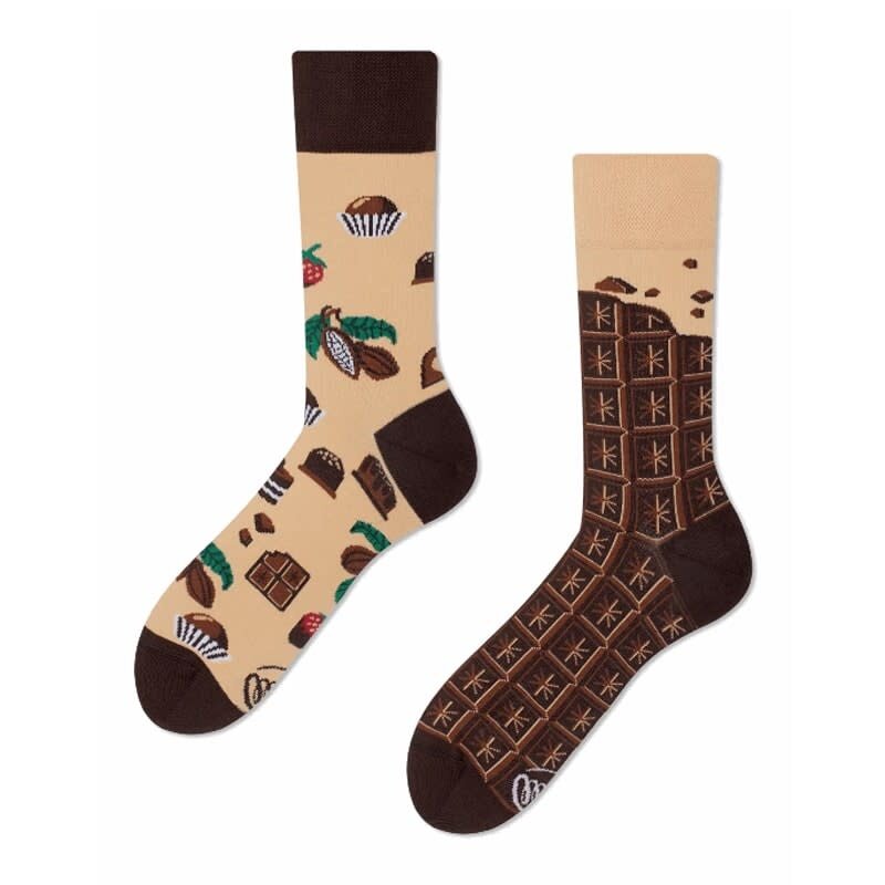 Many Mornings Many Mornings Chocolate Time Socks