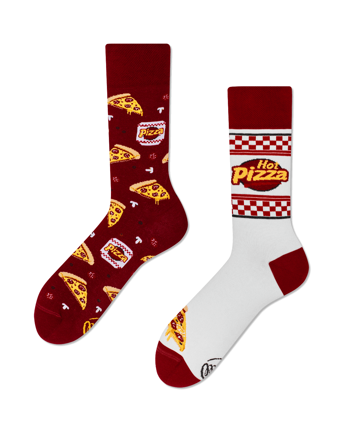 Many Mornings Many Mornings Pizza Slice Socks