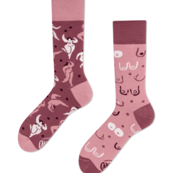 Many Mornings Simply The Breast Socks