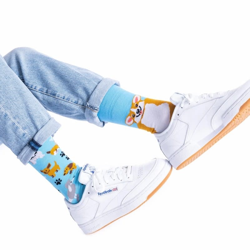 Many Mornings Many Mornings Playful Dog Sokken