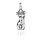 T.I.T.S. T.I.T.S. Body Hanger Zilver