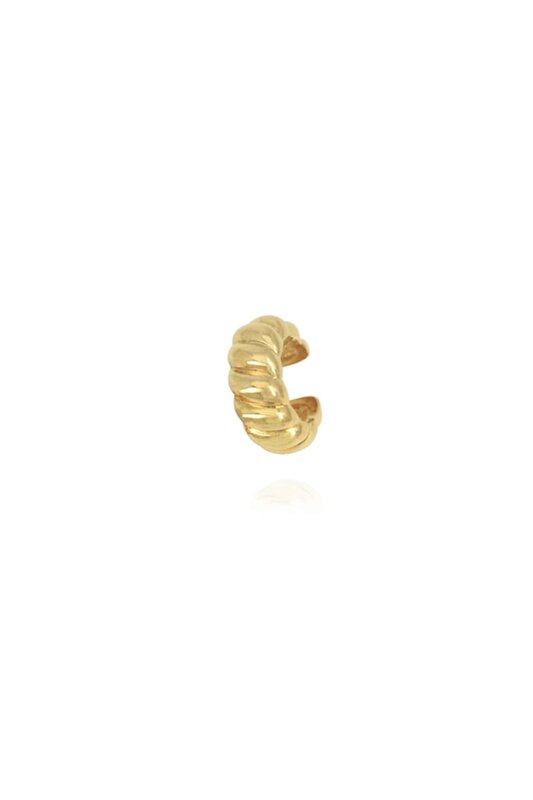 T.I.T.S. TITS Croissant Ear Cuff Goud
