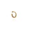 T.I.T.S. TITS Croissant Hoop Oorbel Goud