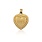 T.I.T.S. TITS Hart Hanger voor Ketting Goud