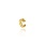 T.I.T.S. T.I.T.S. Heart Ear Cuff Gold