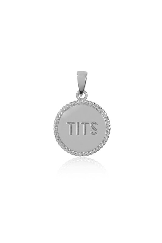 T.I.T.S. T.I.T.S. Two Sides Pendant Silver
