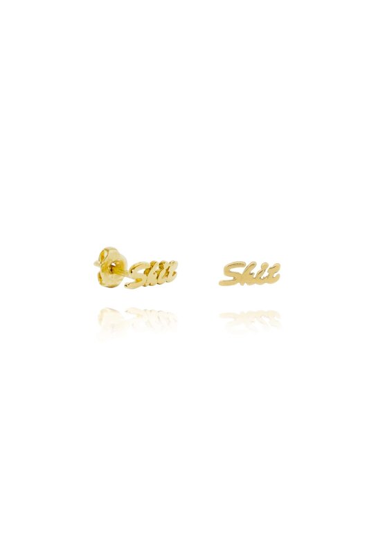 T.I.T.S. TITS Shit Stud Goud
