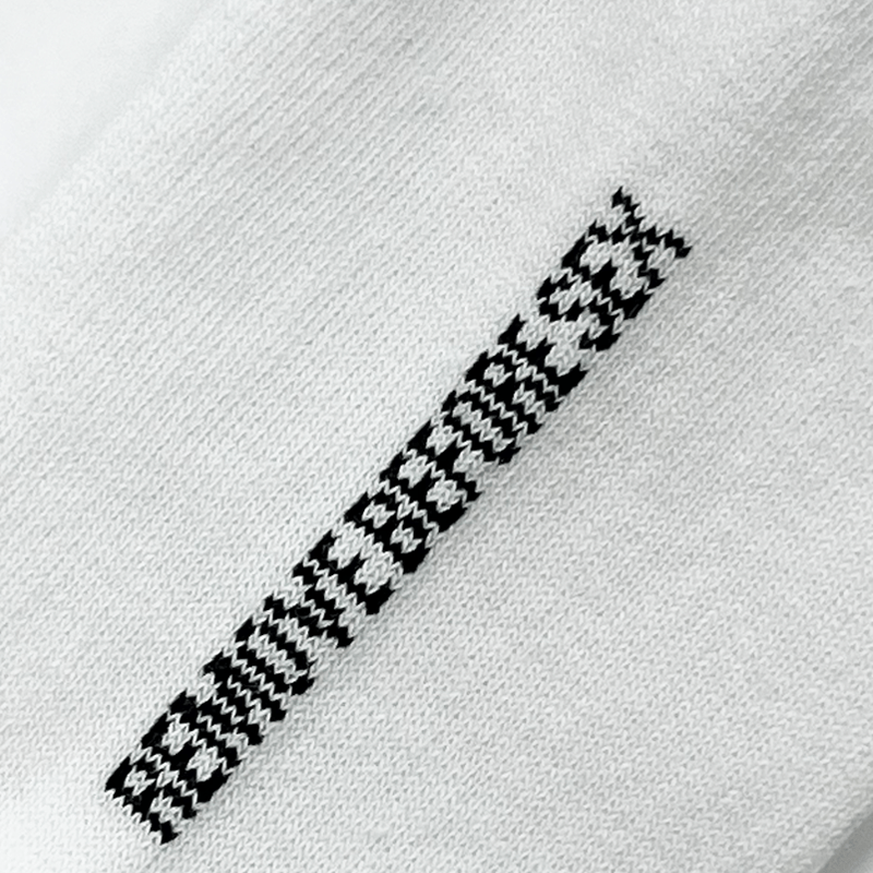 T.I.T.S. TITS Logo Socks Yellow White