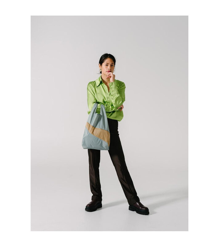 Susan Bijl Susan Bijl The New Shopping Bag Grey & Camel