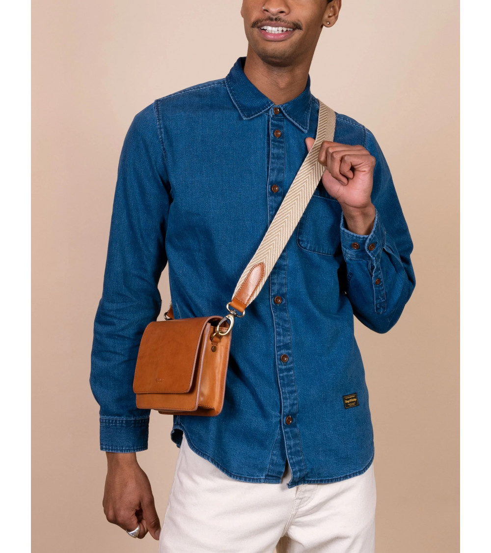 O My Bag O My Bag Herringbone Webbing Strap