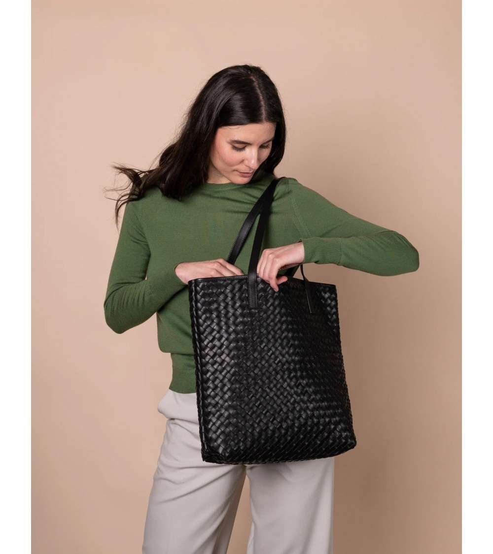 O My Bag O My Bag Tas Georgia Woven Classic Leather