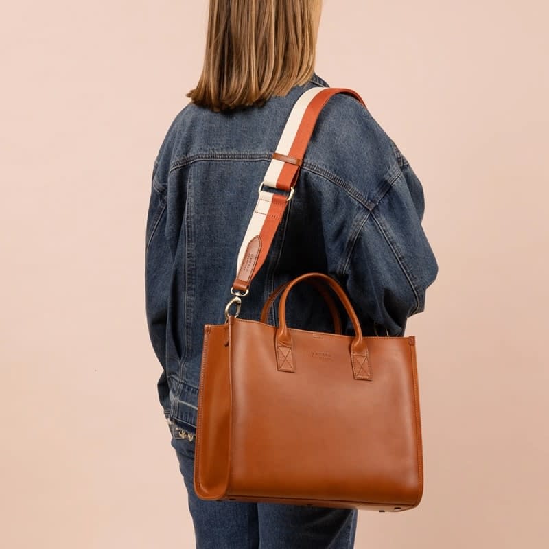 O My Bag O My Bag Jackie Leather Tote Bag