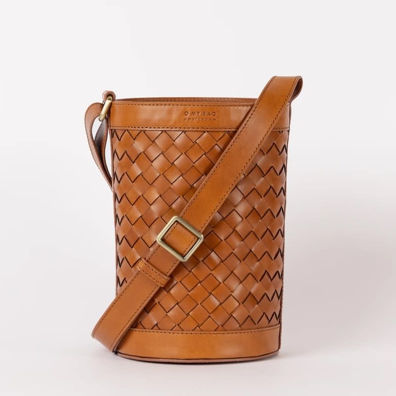 O My Bag O My Bag Zola Bucket Woven Leather Bag