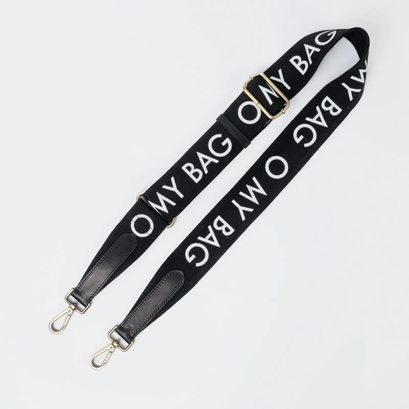 O My Bag O My Bag Canvas Logo Strap Classic Leather