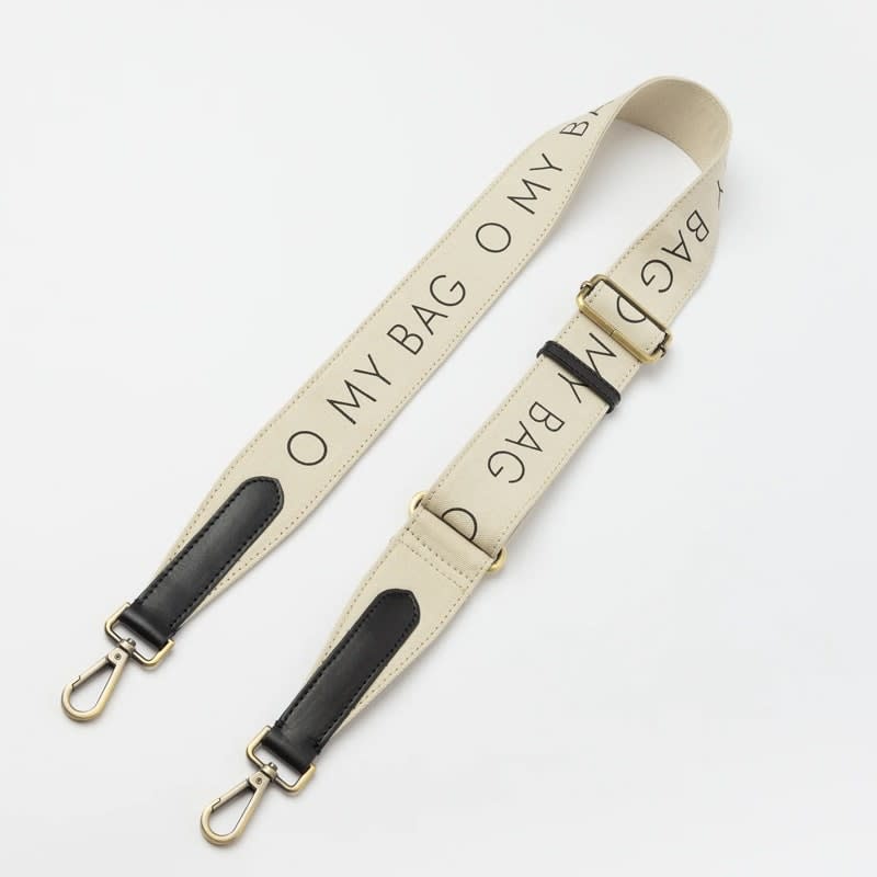O My Bag O My Bag Canvas Logo Strap Classic Leather