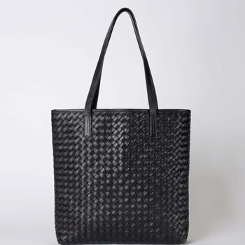 O My Bag Georgia Tas Woven Classic Leather