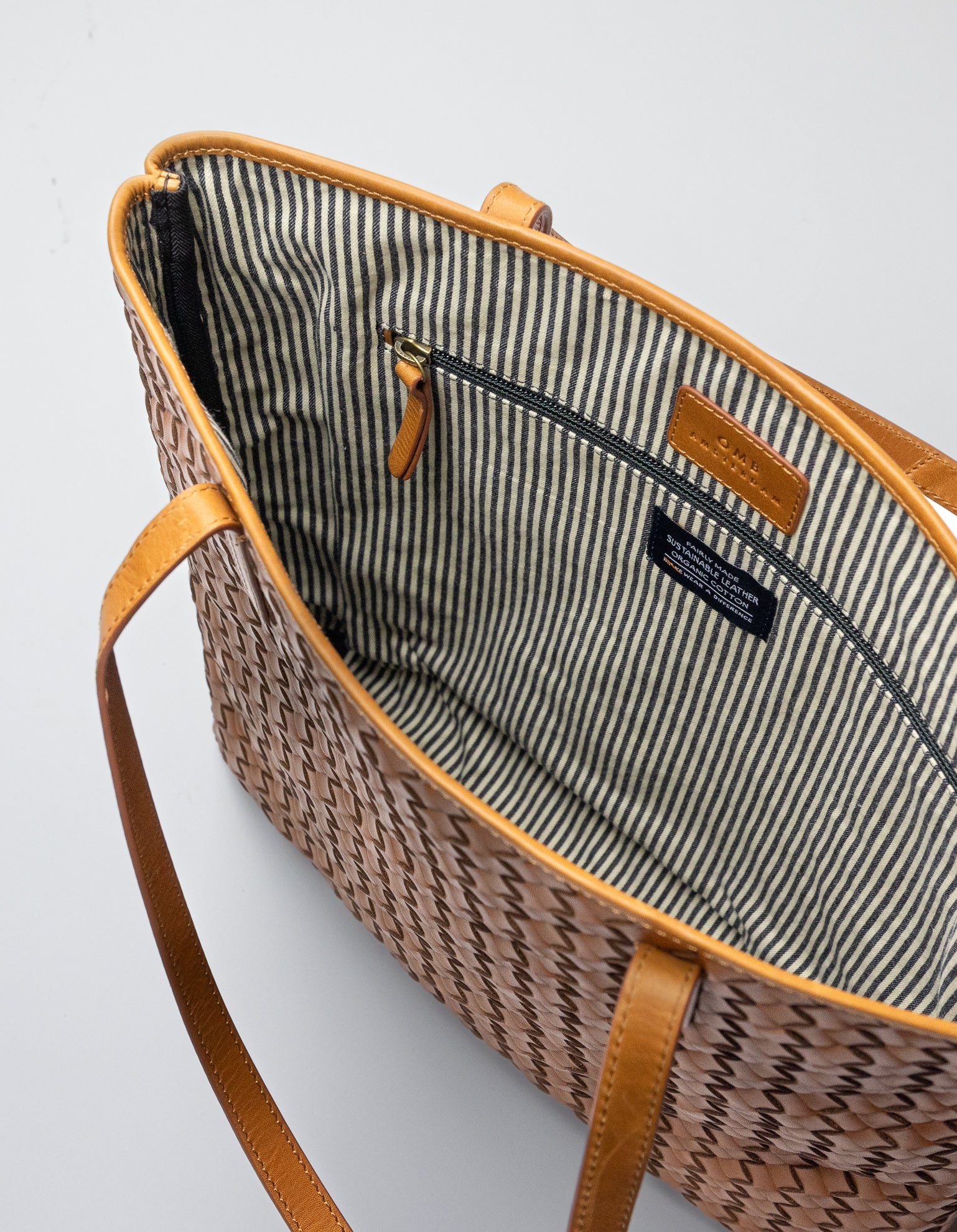 O My Bag O My Bag Tas Georgia Woven Classic Leather