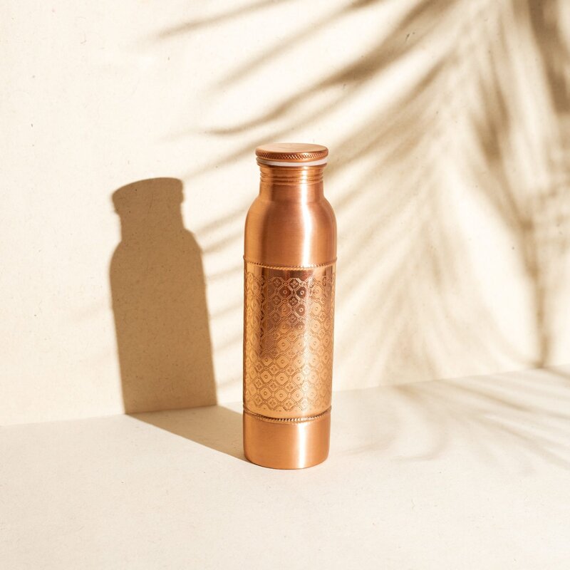 Forrest & Love Forrest & Love Mosaic Copper Bottle 900 ML