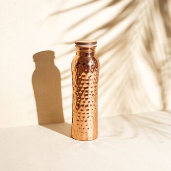 Forrest & Love Curve Hammered Copper Waterbottle 900 ML