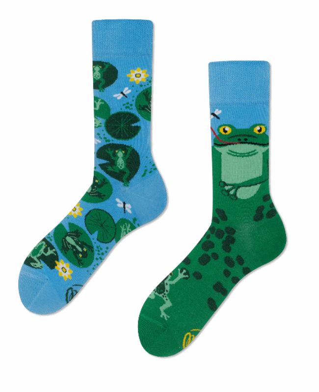 Many Mornings Many Mornings Froggy Frog Socks