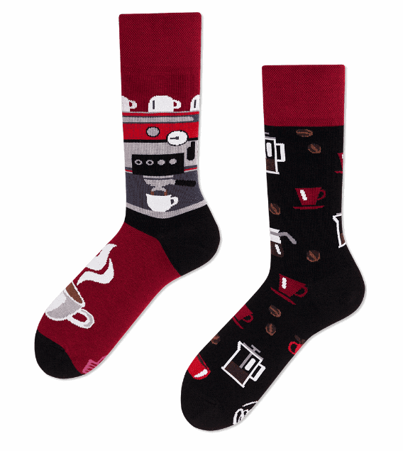 Many Mornings Many Mornings Dark Espresso Socks